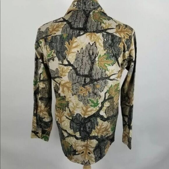 Vintage NWT Predator Camo Small Hunting Shirt Made in USA New Old Stock. - Picture 4 of 6